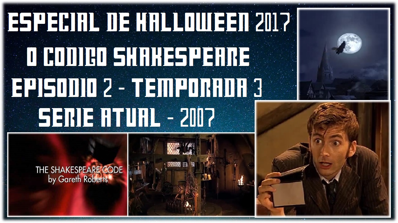 Especial de Halloween 2017 – O Código Shakespeare